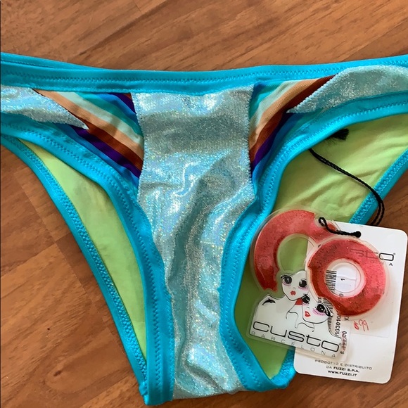 NWT Custo Barcelona Iridescent Bikini - Picture 4 of 10